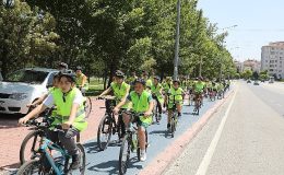 Bilgehane Öğrencileri Bisikletleriyle Güvenli Sürüş Etkinliğine Katılıyor