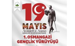 Haluk Levent'in katılımıyla &apos;Osmangazi Gençlik Yürüyüşü'