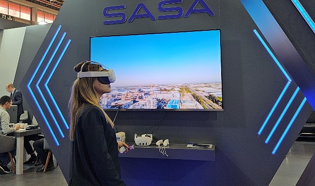 SASA, Adana'daki tesislerini İstanbul'da VR ile gezdirdi