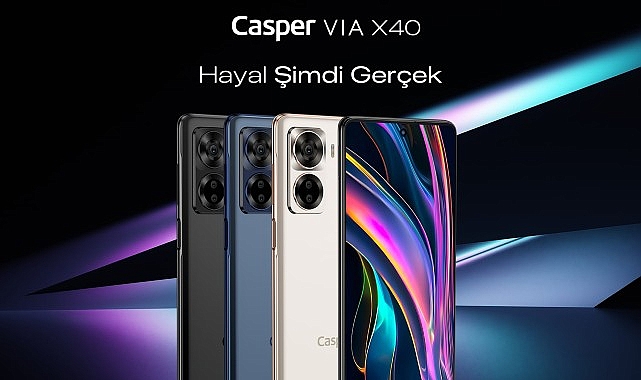 Türkiye'nin En Beğendiği Renkler Casper VIA X40'ta!