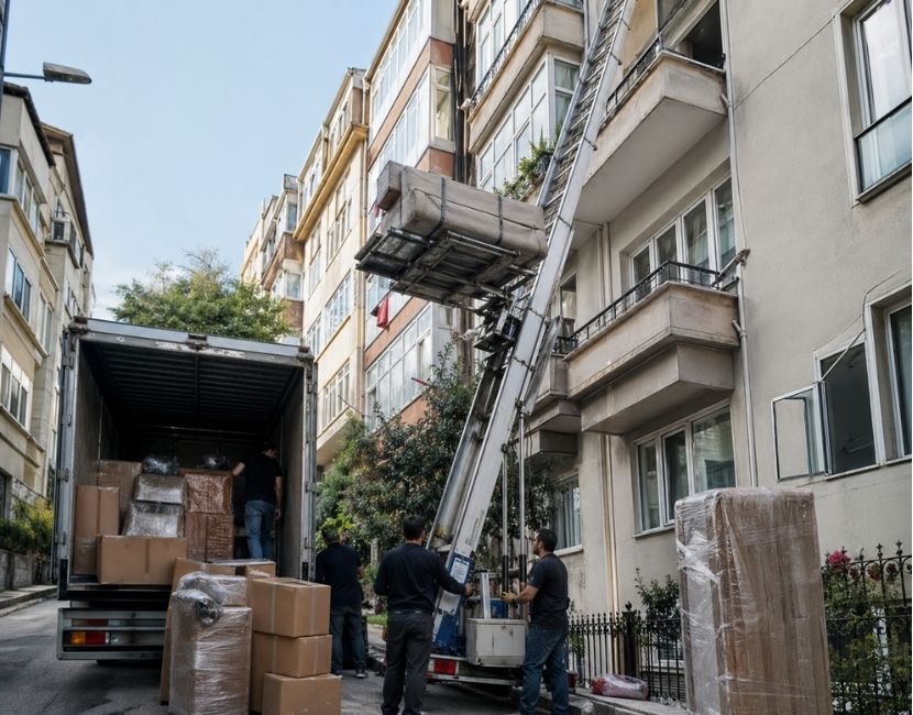 Taşınırken En Çok Göz Ardı Edilen Detay: Kiralık Asansör
